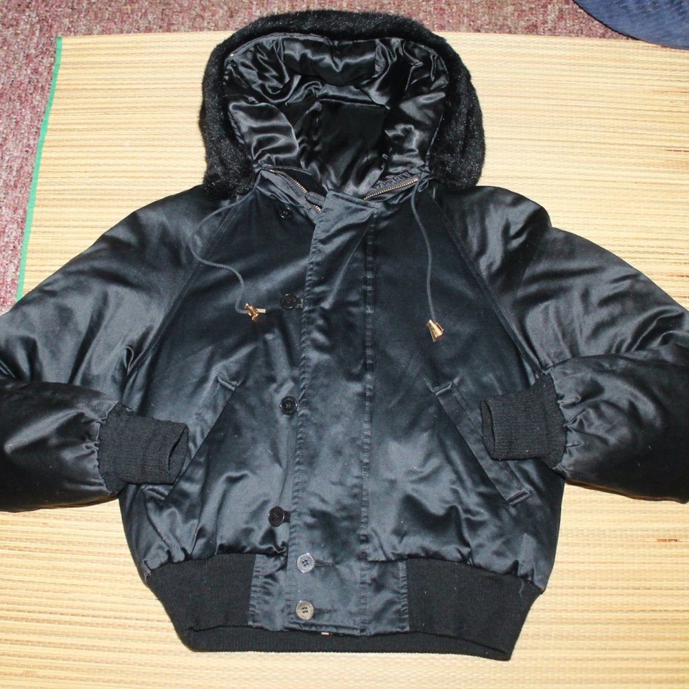 Ralph Lauren Faux Fur Hood Puffer Parka Jacket Coat